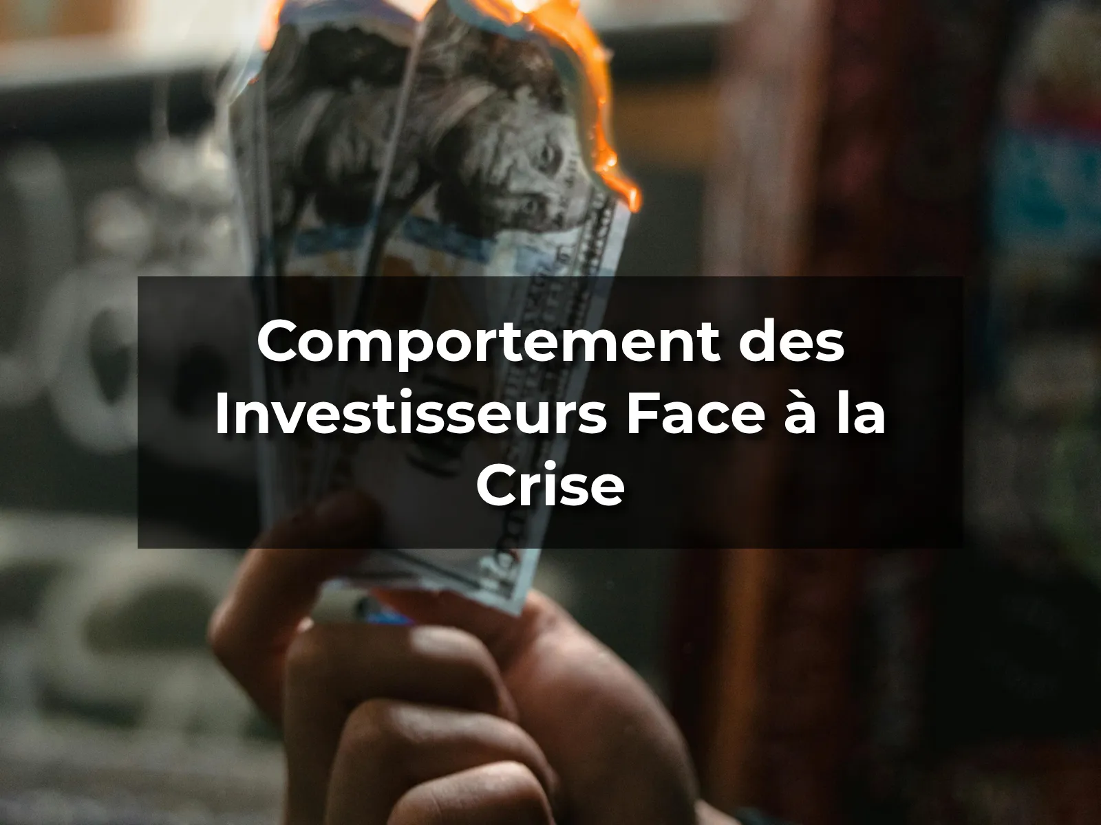 Comportement des Investisseurs Face à la Crise
