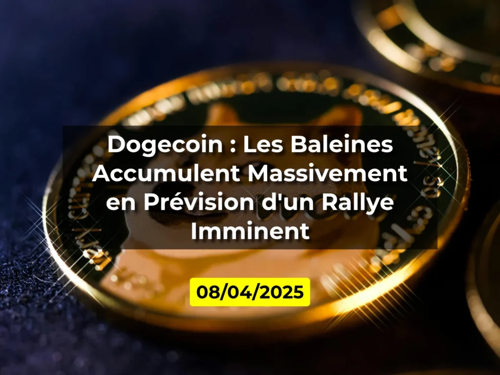 Dogecoin : Les Baleines Accumulent Massivement en Prévision d'un Rallye Imminent