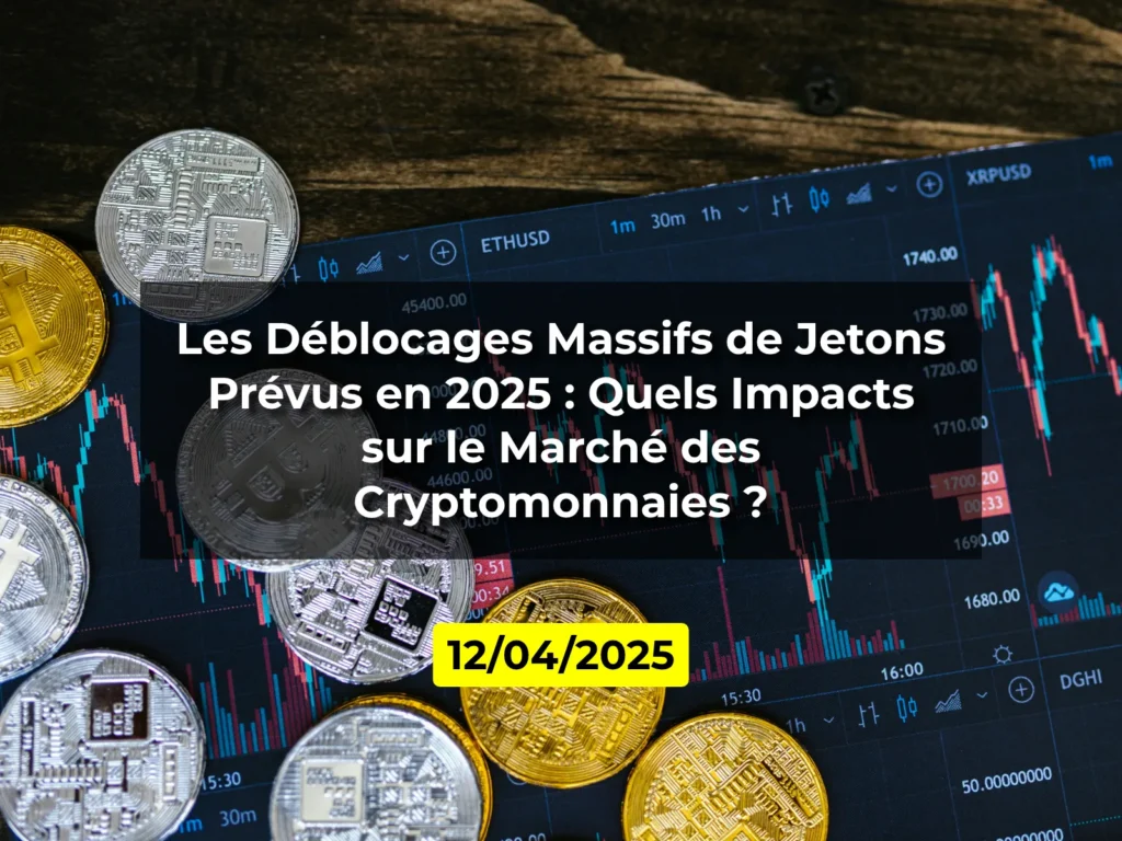 Les Déblocages Massifs de Jetons Prévus en 2025 : Quels Impacts sur le Marché des Cryptomonnaies ?