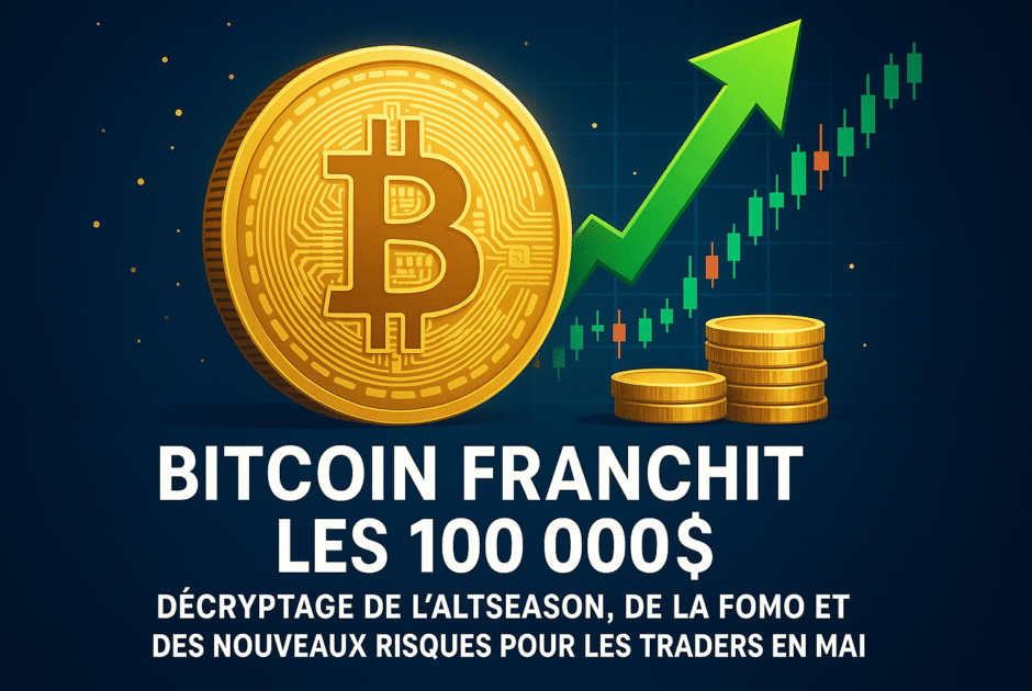 Bitcoin Franchit les 100 000 $: Décryptage de l'Altseason, de la FOMO et des Nouveaux Risques pour les Traders en Mai 2025