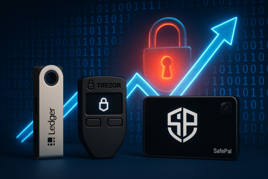 Ledger, Trezor, SafePal : Quelles Innovations 2025 Pour les Wallets Crypto Après la Vague de Hacks ?