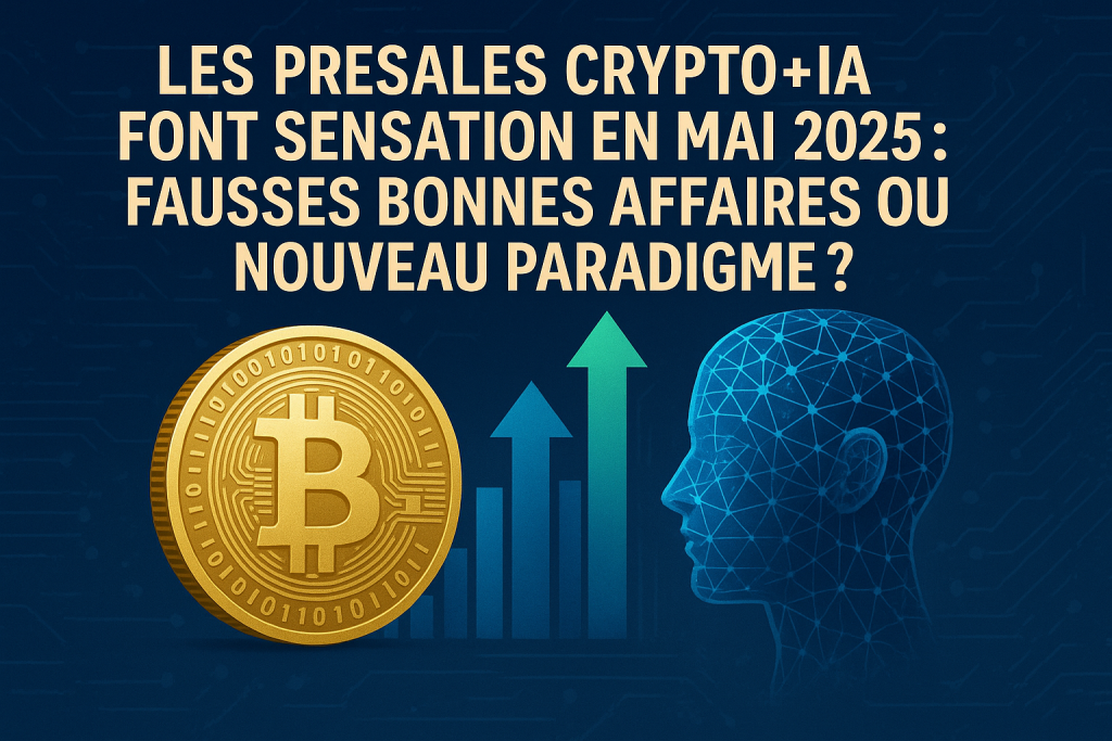 Les Presales Crypto+IA Font Sensation en Mai 2025 : Fausses Bonnes Affaires ou Nouveau Paradigme ?