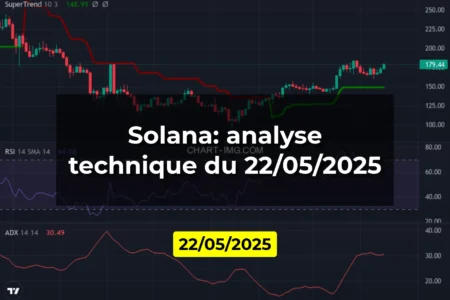 Solana: analyse technique du 22/05/2025