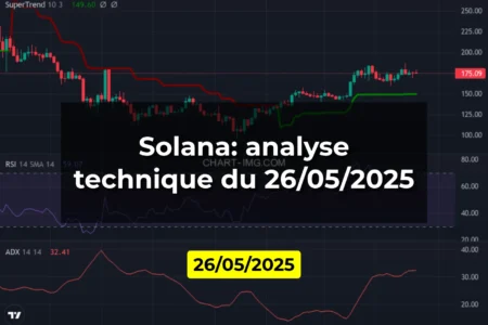Solana: analyse technique du 26/05/2025