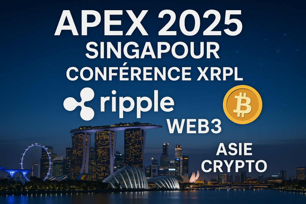 APEX 2025 Singapour : Ce que la Conférence XRPL va Changer pour Ripple, le Web3 et l'Asie Crypto