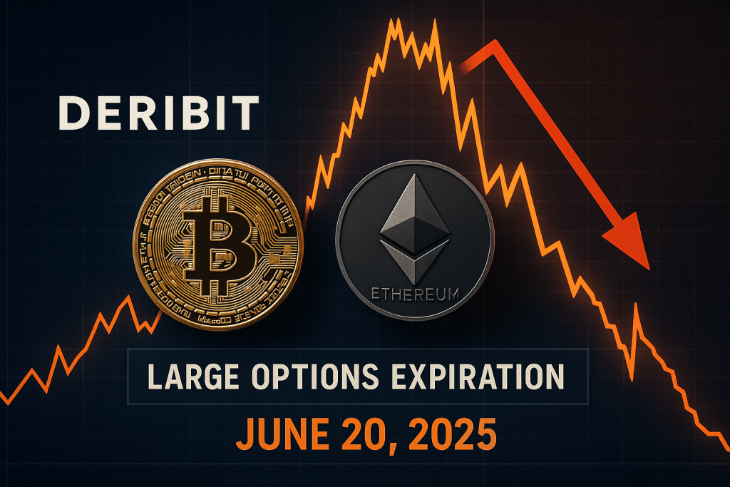 Expiration record des options Bitcoin & Ethereum sur Deribit : Mécanismes, risques et stratégies pour survivre à la volatilité du 20 juin 2025
