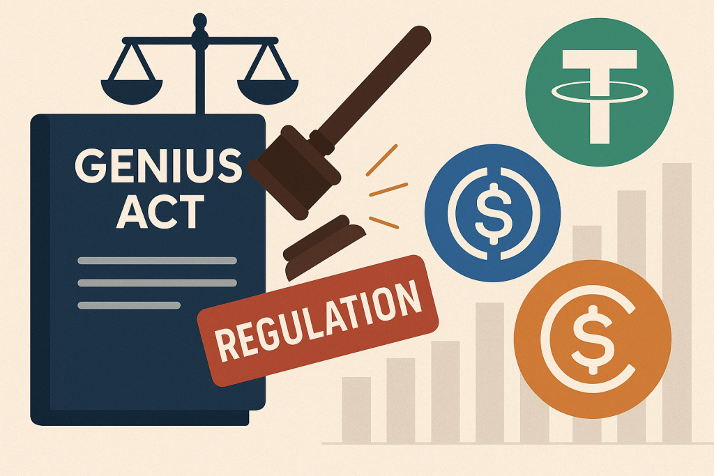 GENIUS Act voté : Quels impacts concrets dès aujourd'hui sur Tether, Circle, USDT & le secteur stablecoin ?