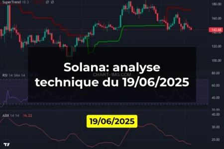 Solana: analyse technique du 19/06/2025