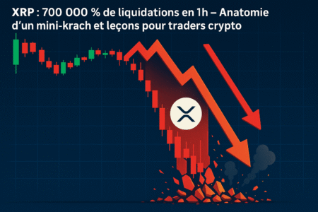 XRP : 700 000% de liquidations en 1h – Anatomie d'un mini-krach et leçons pour traders crypto
