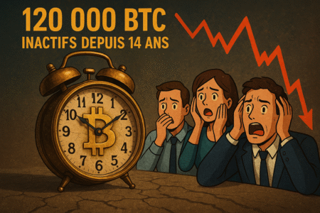 120 000 BTC réveillés après 14 ans d'inactivité: Pourquoi le marché panique face au réveil des portefeuilles "Satoshi-era"?