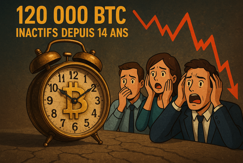 120 000 BTC réveillés après 14 ans d'inactivité: Pourquoi le marché panique face au réveil des portefeuilles "Satoshi-era"?