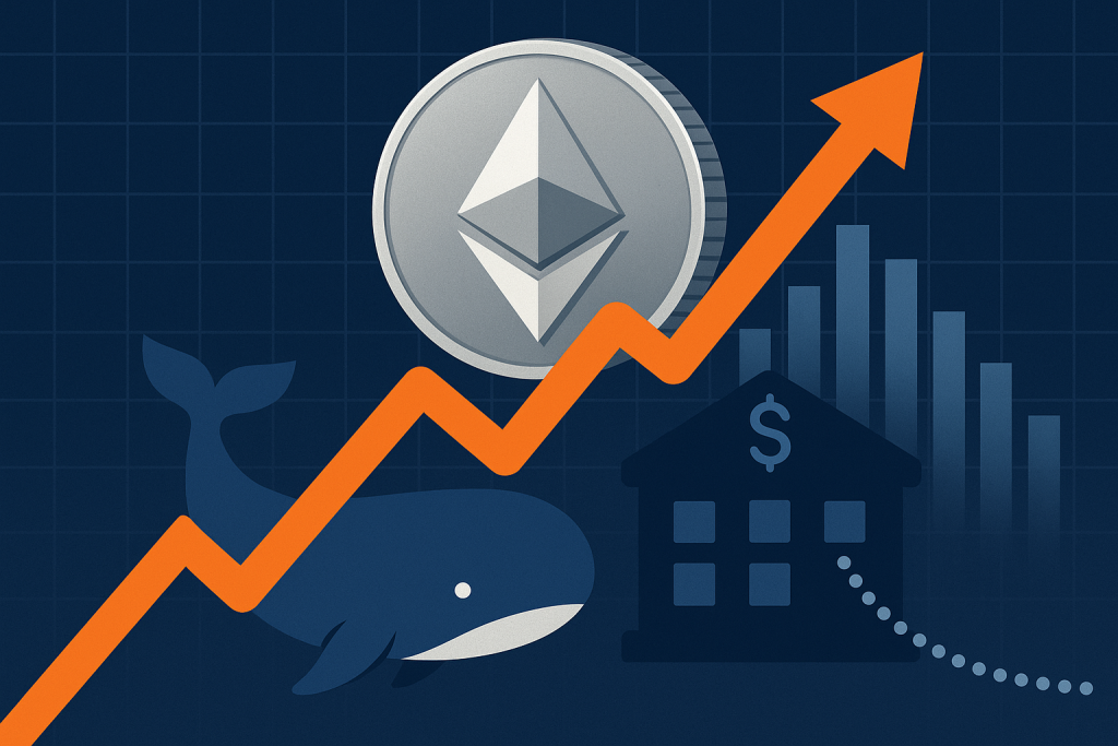 Ethereum à l'Assaut des 4 000 $ : Ce que Cache l'Accélération des Whales et la Chute des Réserves sur les Exchanges