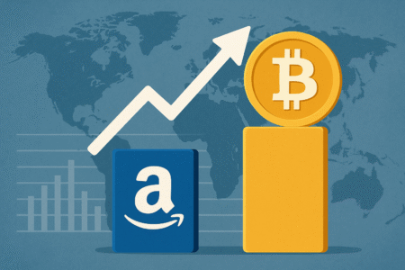 Bitcoin dépasse Amazon : quelles conséquences pour la légitimité de la crypto dans le top 5 mondial ?