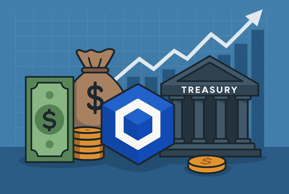 Chainlink en Trésorerie d'Entreprise : La Révolution Silencieuse des Fonds Américains en 2025