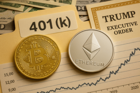 Choc sur la Crypto : Les 401(k) Américains Ouvrent la Porte à Bitcoin et Ethereum – Que Va-Changer le Décret Trump ?