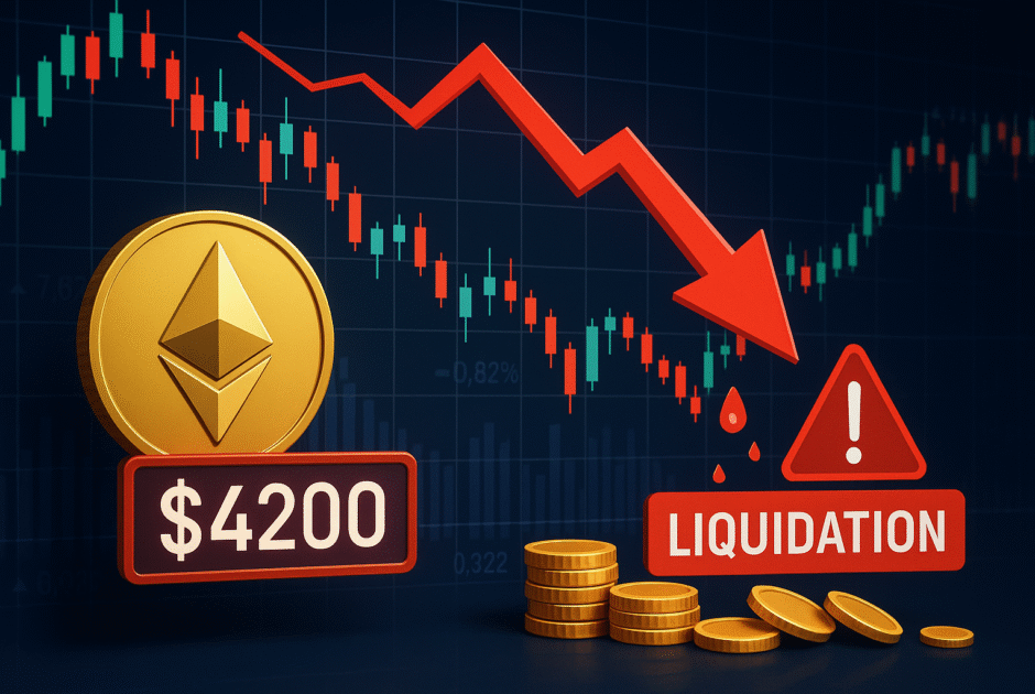 Ethereum Passe Sous les 4 200$ : Risque de Liquidations Longues Massives – Analyse et Stratégies Urgentes pour Traders Crypto