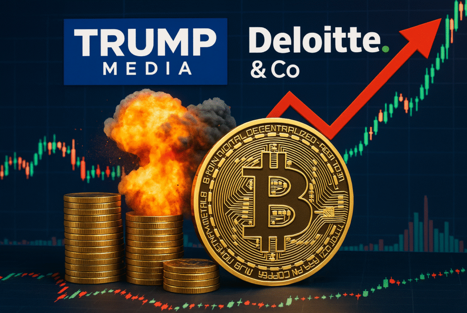 Trump Media, Deloitte & Co: La Nouvelle Ruée des Trésoreries d'Entreprise sur Bitcoin – Opportunité ou Bombe à Retardement?