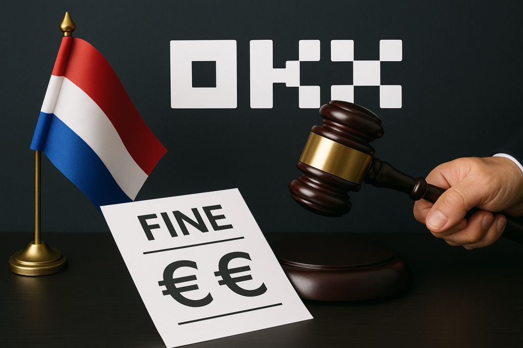 OKX Écope d'une Amende Record aux Pays-Bas : Le Tour de Vis Réglementaire s'Intensifie en Europe du Nord