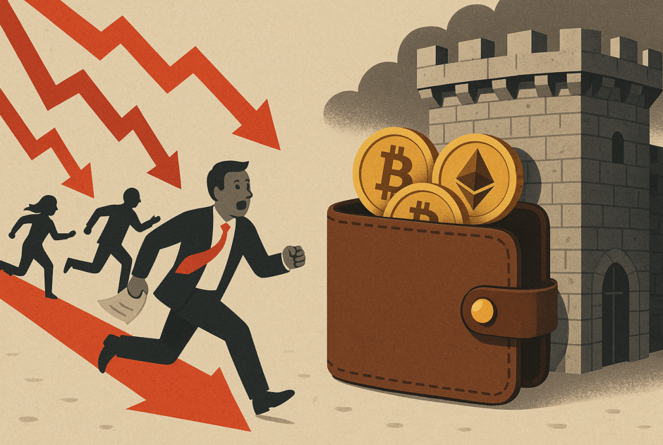 Panic sell et retrait massif : pourquoi les wallets crypto redeviennent la forteresse du marché en crise ?