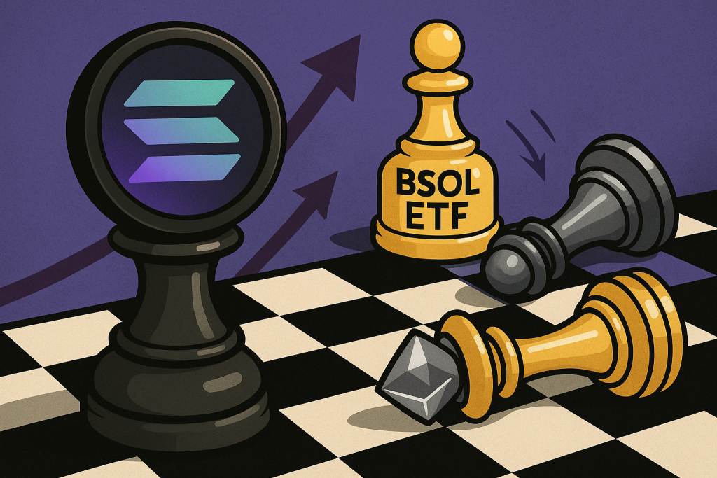 Solana Prend le Pouvoir ? Pourquoi l'ETF BSOL de Bitwise Bouleverse l'Échiquier Crypto et Menace Ethereum & Bitcoin